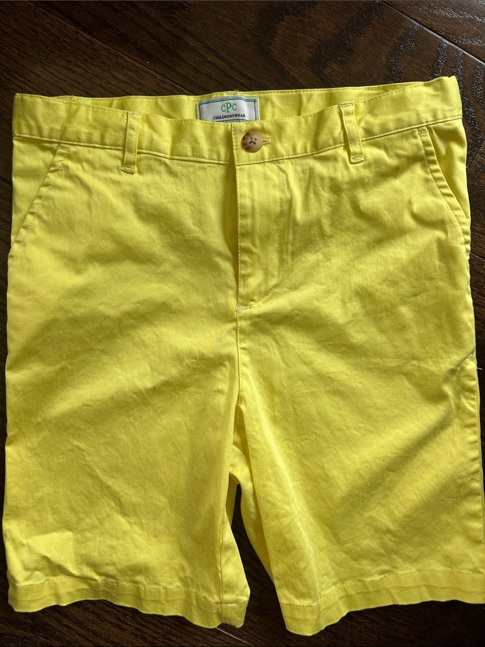 CPC Childrenswear Bright Yellow Cotton Shorts - Sz 10.  Never worn